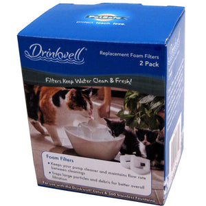 Drinkwell® 360 & Ceramic Foam Pre-Filters (2-Pack)