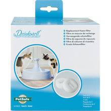 Load image into Gallery viewer, Drinkwell® 360 Plastic Pet Fountain Replacement Foam Filters (2-Pack)
